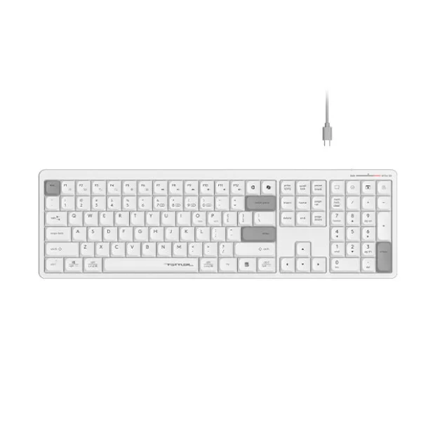 Клавиатура A4Tech Fstyler FBX55C (белый)